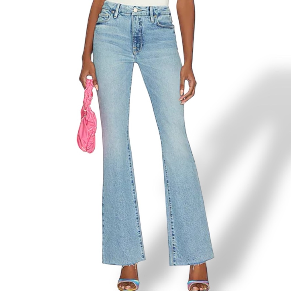 Good American Jeans Good Classic Bootcut Size 20 NWT Indigo253